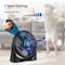 Commercial Cool 16 Inch High Velocity Floor Fan, Black,  CFF16B - alternate 3